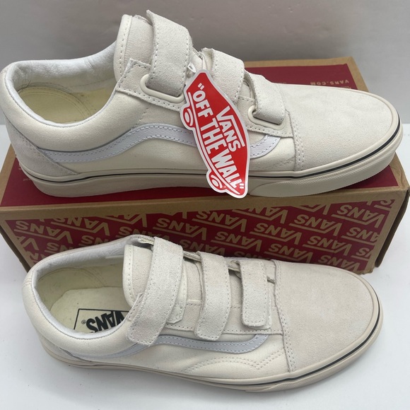 Vans Mn Cream Vans Old Skool Velcro 
Marshmallow/Turtledove
VN0A3D29R2S Sneakers - Picture 2 of 16